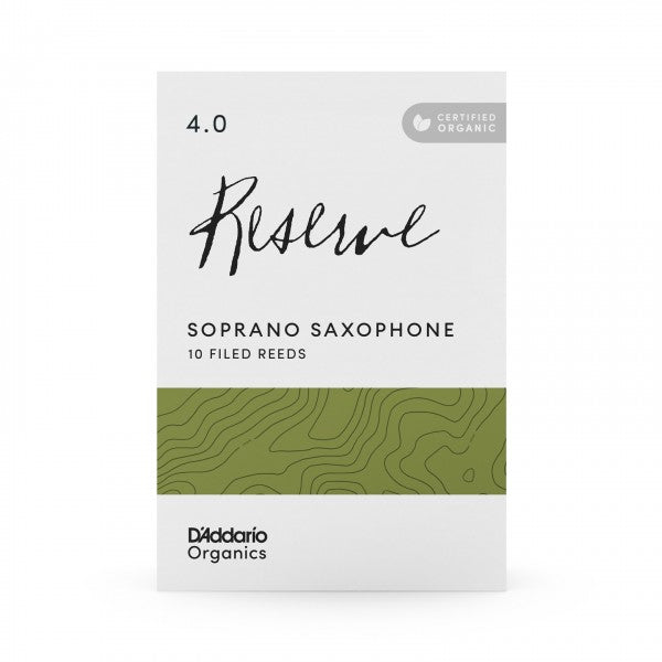 D'Addario Reserve Soprano Saxophone Reeds - Box of 10