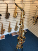 Used Selmer Paris Series II Alto Sax - SA80- Gold lacquer