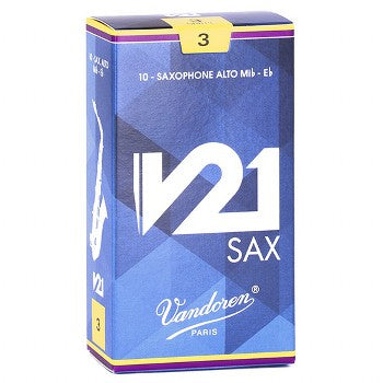 Vandoren V21 - Soprano Sax Reeds - Box of 10-2.5