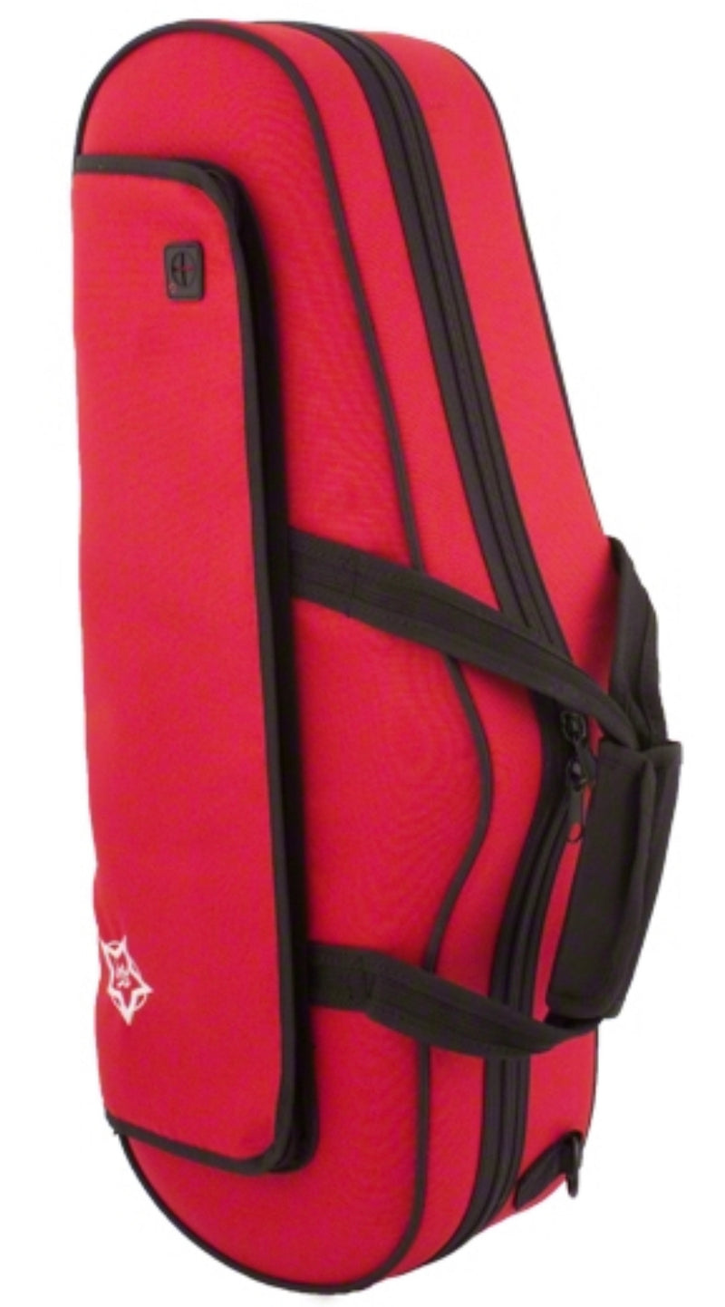 Rosetti/Band Supplies Shaped Lightweight Alto Saxophone Case - RED