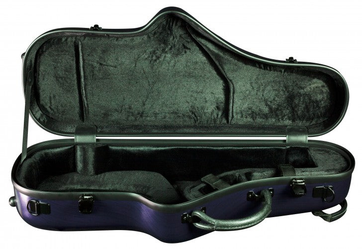Champion Polycarbonate Alto Sax Case - Matte Purple