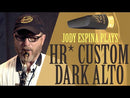 JodyJazz HR* CUSTOM DARK Alto Sax Mouthpiece - 7