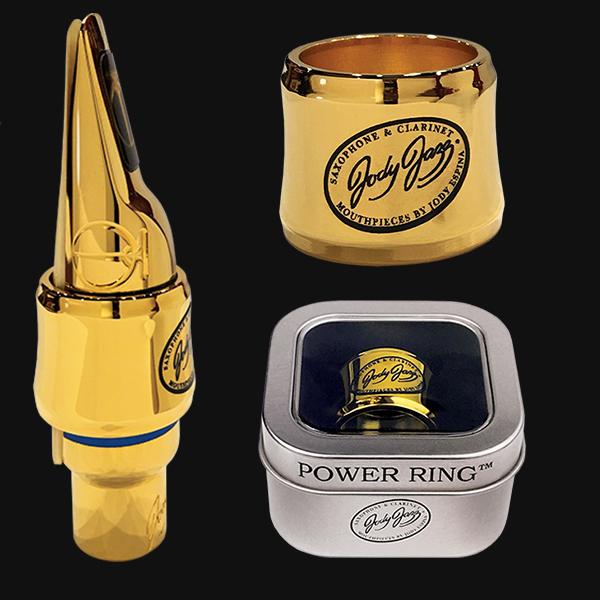 Jody Jazz Power Ring Ligature - Gold