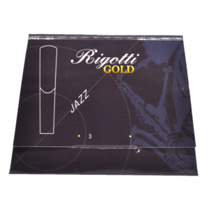 Rigotti Gold JAZZ Alto Saxophone Reeds - 3 Pack