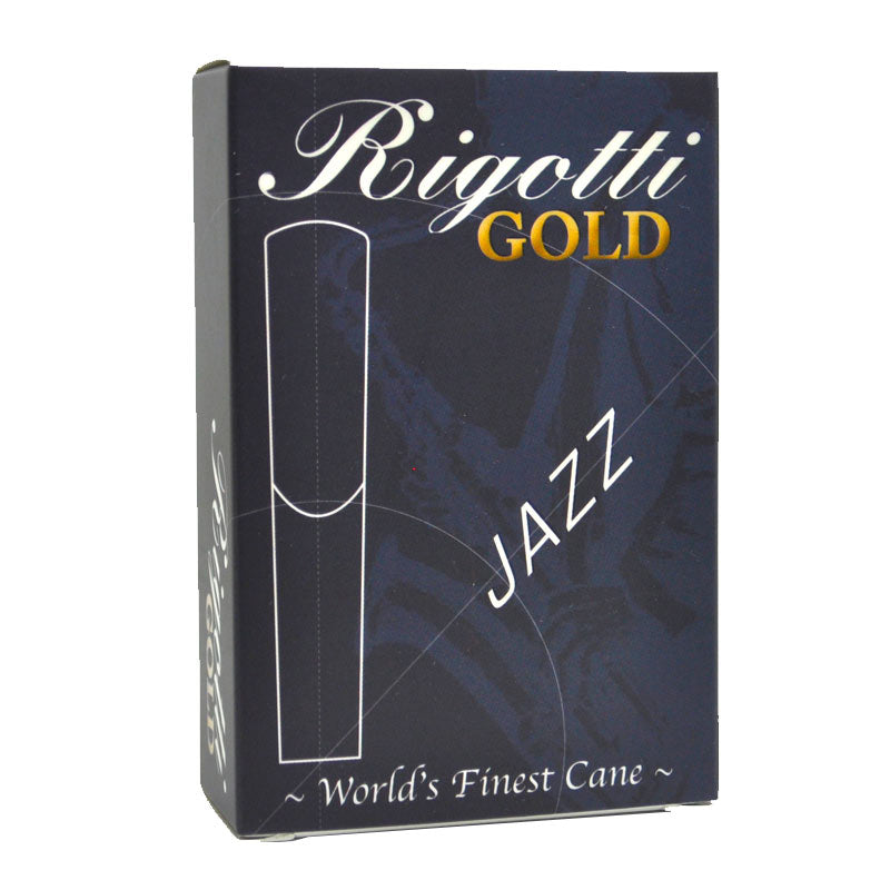 Rigotti Gold JAZZ Tenor Saxophone Reeds â€“ Box of 10