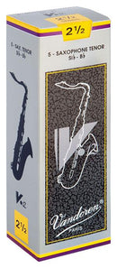 Vandoren V12 - Tenor Sax Reeds - Box of 5-2.5