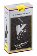 Vandoren V12 Alto Saxophone Reeds - Box of 10 -2.5