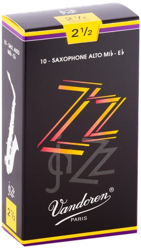 Vandoren ZZ Jazz - Alto Saxophone Reeds - Box of 10